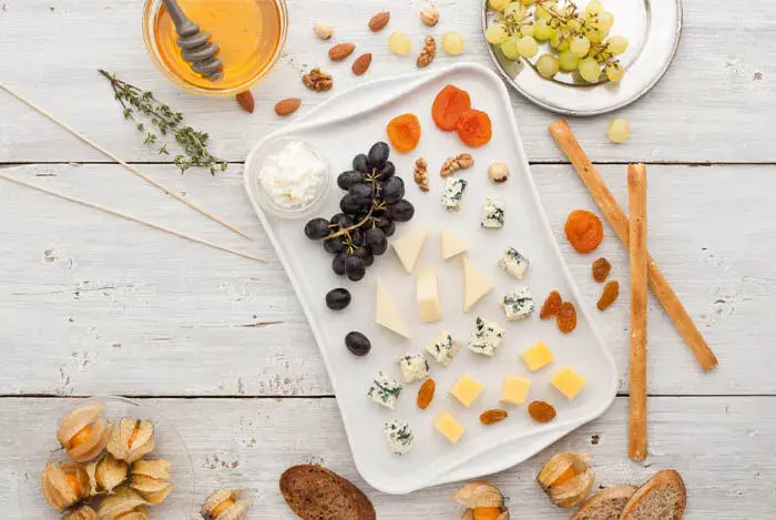 Queso en bandeja