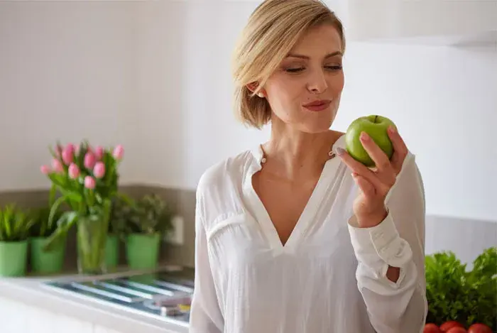 Manzana para el apetito