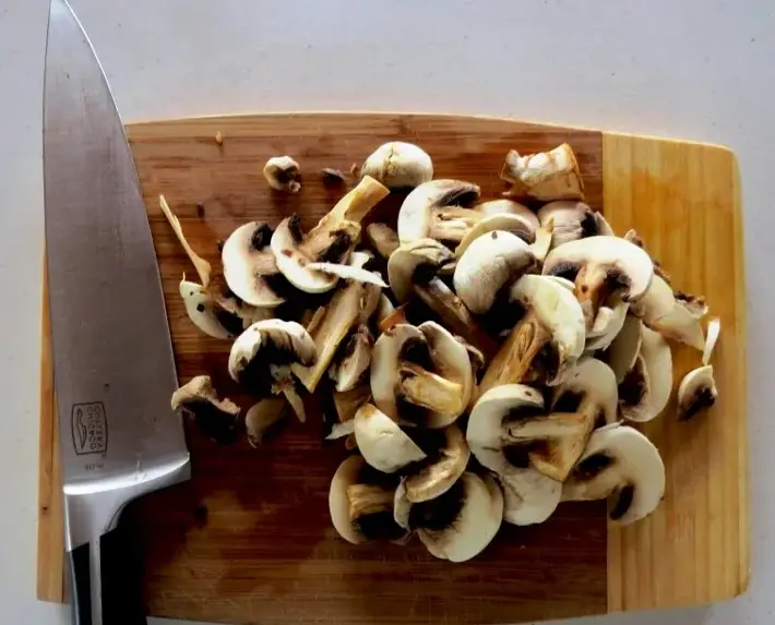 Fideuá de champiñones