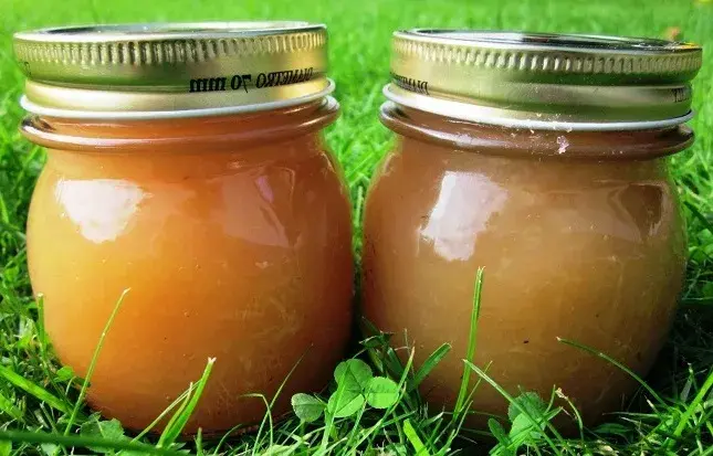 compota de piña y coco