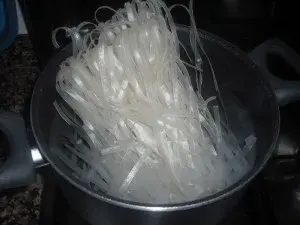 tallarines de arooz