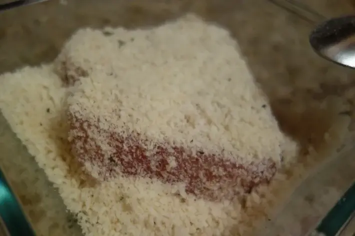 Atún a la parmesana