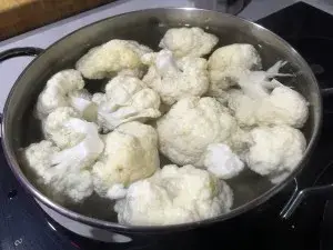 Coliflor gratinado