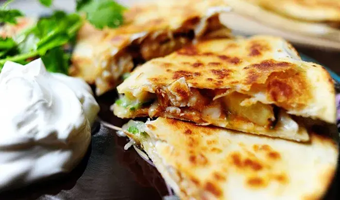 quesadillas de pollo
