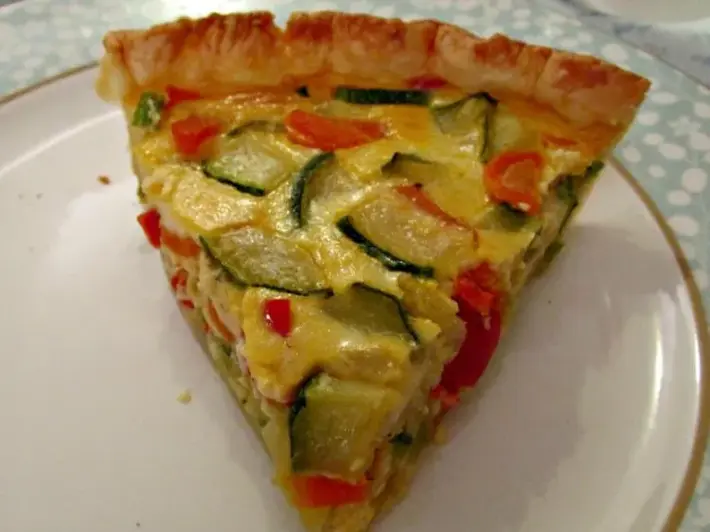 Tarta de vegetales mixtos