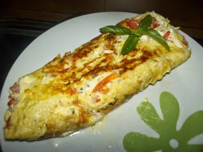 Tortilla al estilo Capresa