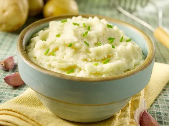 Puré de coliflor y papa