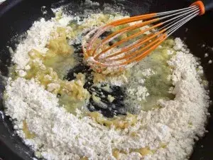 Postre de pasas y miel