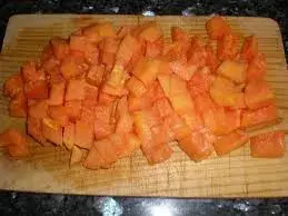 papaya-trozos