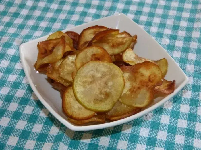 Chips de berenjenas