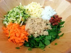 Snack de Quinoa y vegetales