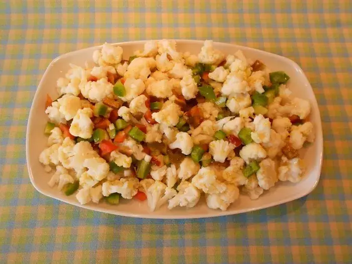 Coliflor a la vinagreta