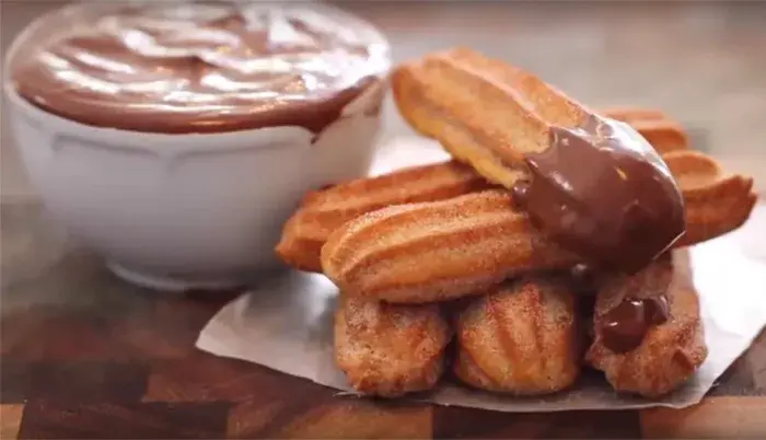 Churros al horno