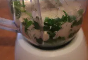 Dip de cilantro