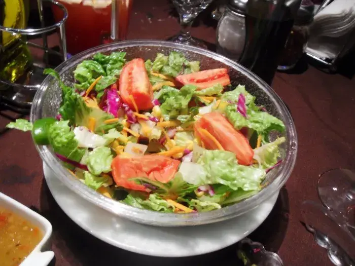 Ensalada de avena en salsa de sésamo