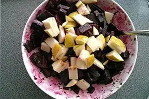 Ensalada preparación