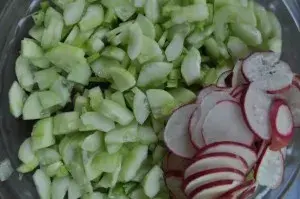 Sofrito de pepino