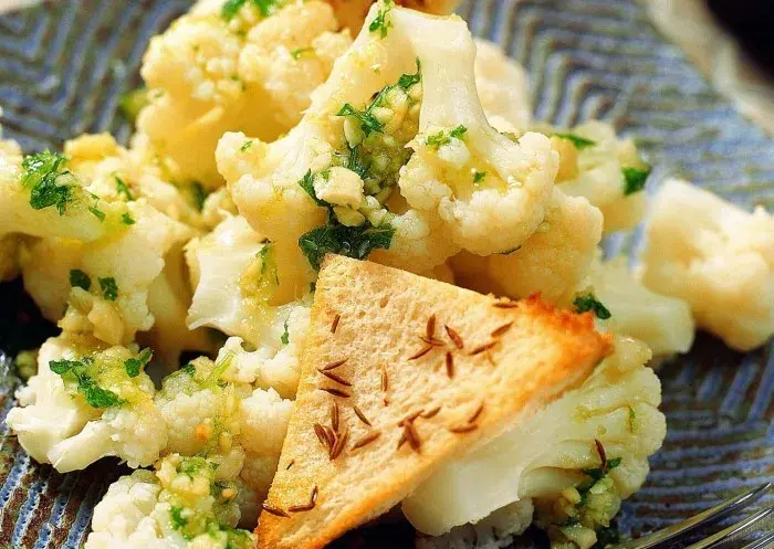 Coliflor a la vinagreta