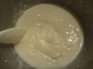 Salsa blanca para hornear