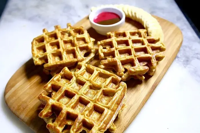 Desayuno Americano con Wafles