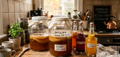Cómo preparar Kombucha en casa