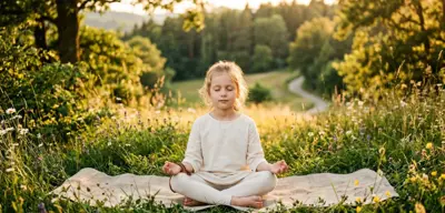 Los 7 beneficios de la meditación en niños