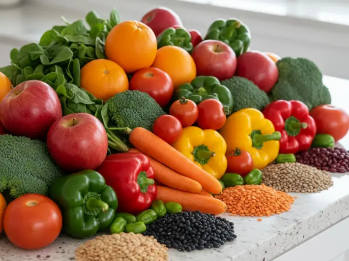 Frutas, verduras y legumbres frescas que la OMS recomienda comer a diario