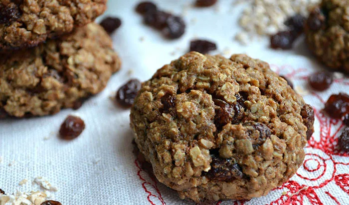 Galletas de avena sin harina ni azúcar