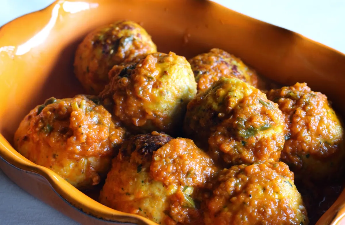 Albóndigas de soja y trigo