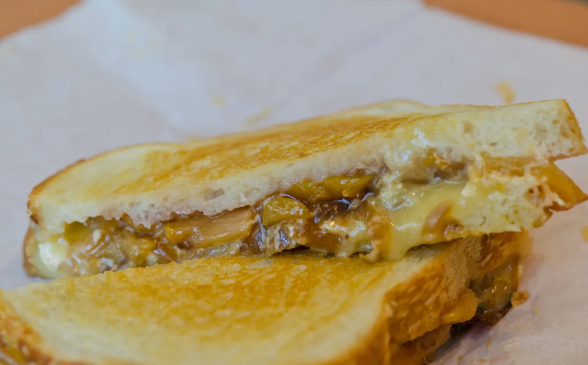 Sandwich de Duraznos