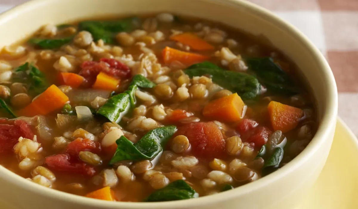 Sopa de Lentejas Jardín