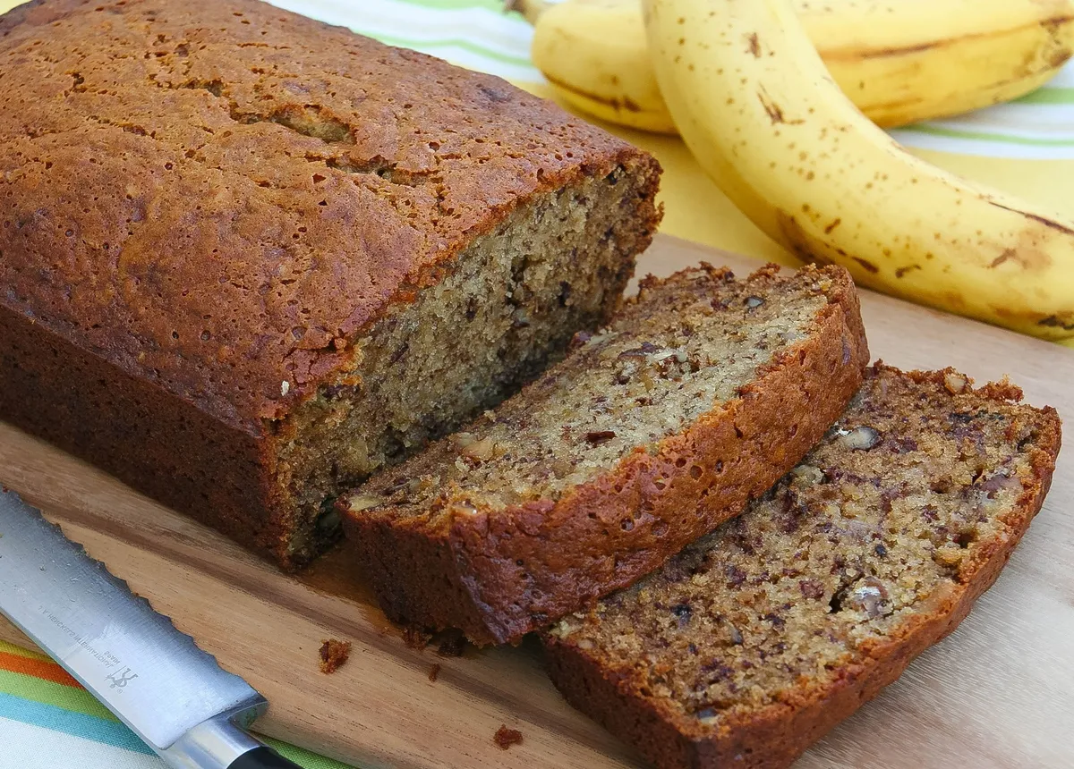 Torta de cambur y avena