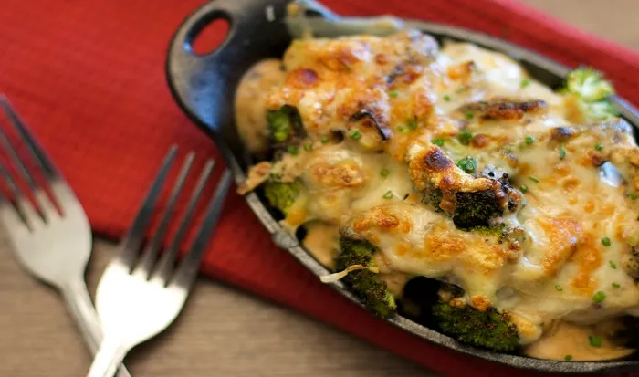 Brocoli gratinado