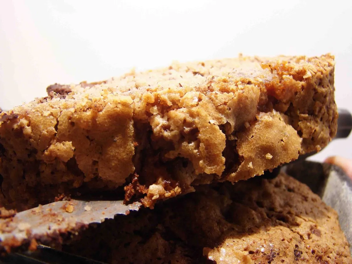 Budín de bananas y chocolate sin gluten