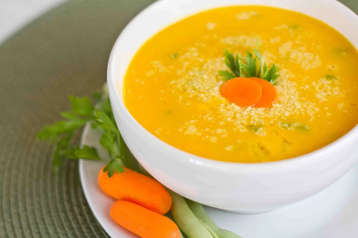 Crema de zanahorias