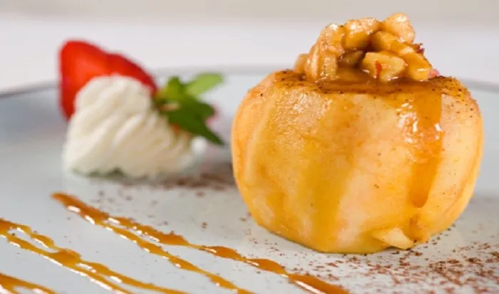 Manzanas con sorpresa dulce