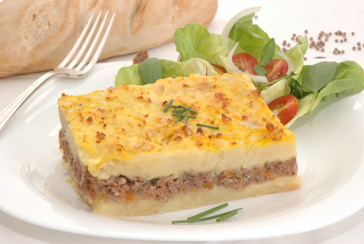 Pastel de soya y trigo