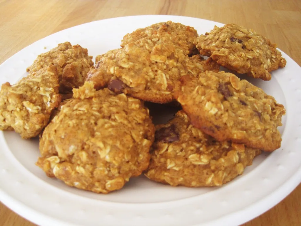Snack de bananas y avena