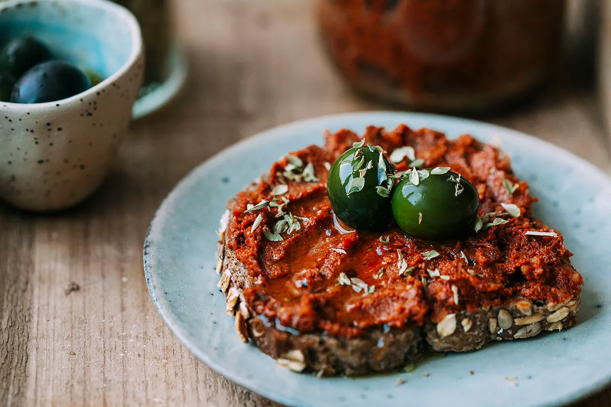Paté de tomate seco