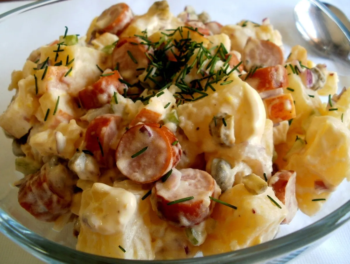 Ensalada alemana ligera