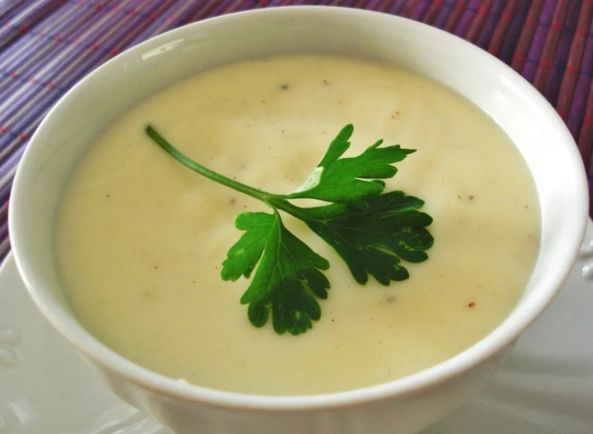 Salsa blanca para hornear