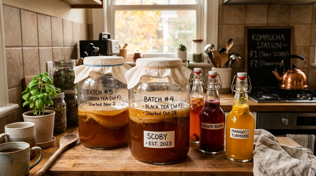 Cómo preparar Kombucha en casa